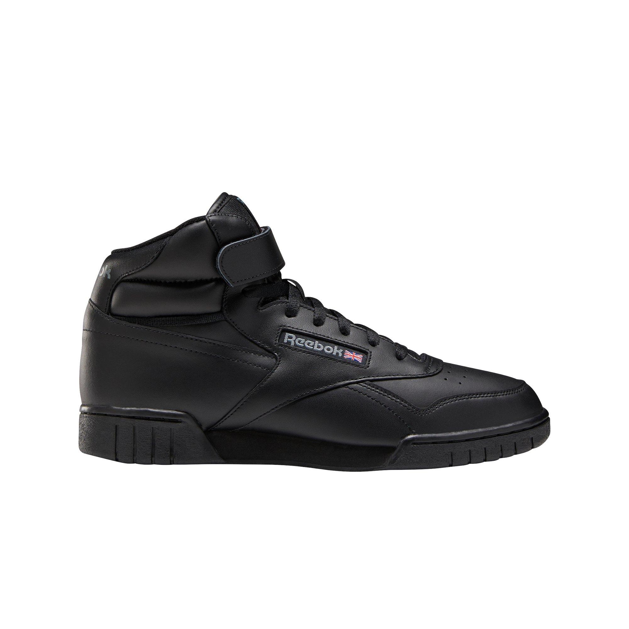 Black best sale reebok shoes